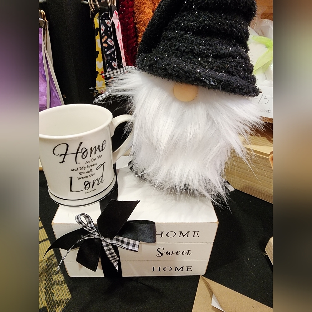 Home Sweet Home Gnome & Mug Set (Handmade)